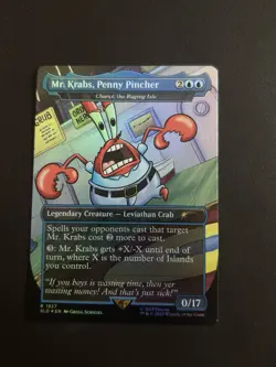 Mr. Krabs, Penny Pincher - Charix, the Raging Isle (Rainbow Foil) Secret Lair... - Image 1