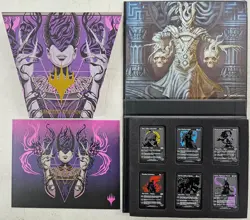 Magic the Gathering Pinfinity 6 Piece Pin Gift Set Preview Exclusive Limit 500 - Image 1