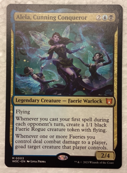Alela, Cunning Conqueror M Commander: Wilds of Eldraine - Image 1