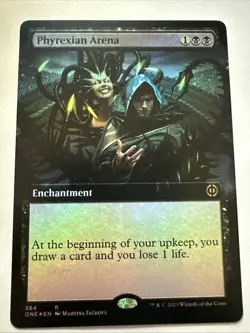 Phyrexian Arena (Extended Art) Phyrexia: All Will Be One Foil - Image 1