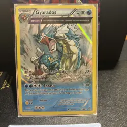 Pokemon TCG Gyarados 21/98 Ancient Origins Non-Holo Half Art Card Mint Condition - Image 1