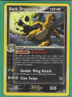 Pokemon Team Rocket Returns "Dark Dragonite" 15/109 Rare X1 - Image 1
