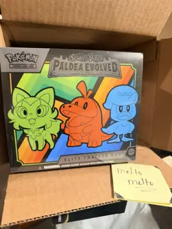 Pokemon TCG Scarlet & Violet Paldea Evolved Elite Trainer Box ETB Factory Sealed - Image 1