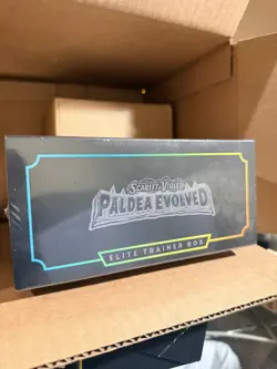 Pokemon TCG Scarlet & Violet Paldea Evolved Elite Trainer Box ETB Factory Sealed - Image 4