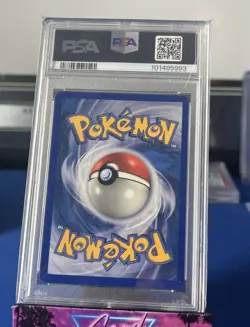 2002 POKEMON EXPEDITION #43 DRAGONITE-REVERSE FOIL PSA 8 - Image 2
