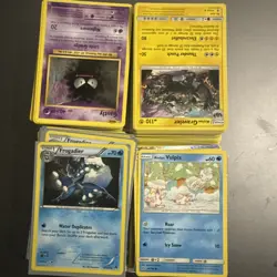 Mixed Lot of 150 Pokemon Trading Cards Various Years and Conditions - Image 2