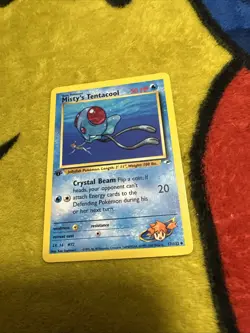 Pokemon 1st Edition Gym Heroes Misty’s Tentacool 57/132 NM - Image 1
