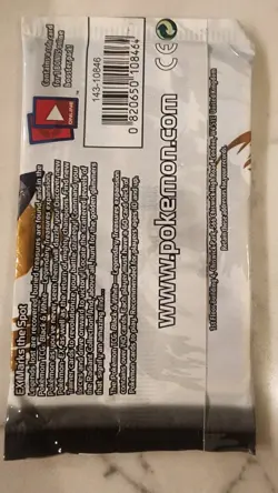 Pokemon Black & White Legendary Treasures Booster Pack NEW Sealed Zekrom Art - Image 2