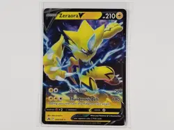 ¤ Zeraora V 053/159 Holo Rare ¤ Trading Card Pokemon Crown Zenith TCG - Image 1