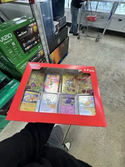 Pokemon 4 Mini Tins + 4 Promo Cards Bundle - 151 SAMS CLUB EXCLUSIVE - Image 1