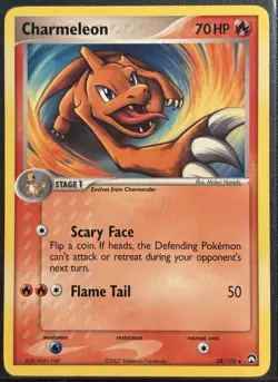 Charmeleon 28/108 - Pokemon TCG Power Keepers 2007 Regular - LP Card - Image 1