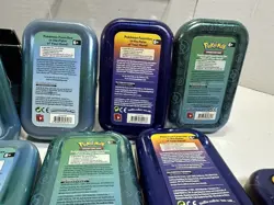 13 EMPTY Pokemon TCG Mini Tin Lot *No Cards Or Coins* - Image 2