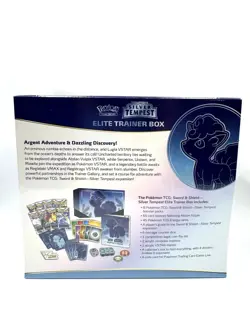 Pokemon TCG Silver Tempest Elite Trainer Box Factory Sealed - Image 2