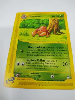 MINT POKEMON AQUAPOLIS PARASECT RARe NONHOLO 27/147 ENGLISH - Image 1