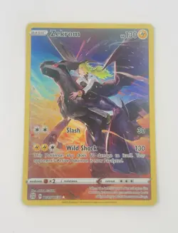 Zekrom TG05/TG30 Swsh09: Brilliant Stars Trainer Gallery Holo Pokemon TCG - Image 1