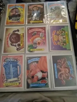 Binder Of Pokemon And Garbage Pal Kids 180+ Cards + Box Of Pail Kids - Image 1