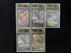 2024 Pokemon TCG S-Chinese Umbreon V Rayquaza V Mew V OCD 10 Pristine Lot*5 M63 - Image 1