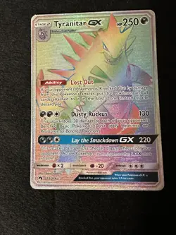 Tyranitar GX (Secret) 223/214 Sm-Lost Thunder Holo for sale online - Image 1