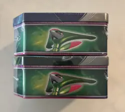 Pokemon TCG 2 Factory Sealed Paradox Clash Tins Walking Wake & Iron Leaves - Image 5