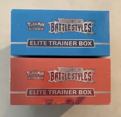 Pokemon TCG Sword & Shield Battle Styles 2 Factory Sealed Elite Trainer Boxes - Image 3