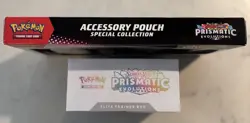 Pokemon Factory Sealed Prismatic Evolutions ETB and Eevee Accessory Pouch New - Image 3