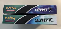 Pokemon TCG New Factory Sealed Calyrex V Box Collection Shadow Rider & Ice Rider - Image 4