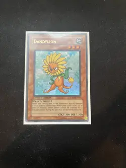 Yugioh Dandylion JUMP-EN029 Limited Edition Ultra Rare NM! - Image 1