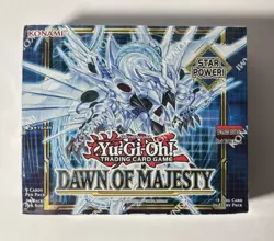 2021 YuGiOh Dawn of Majesty Star Power Brand New Factory Sealed 24 Pack Box - Image 1