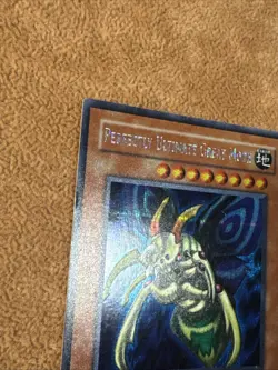 ??YUGIOH PERFECTLY ULTIMATE GREAT MOTH TSC-001 ORIGINAL PRISMATIC SECRET RARE LP - Image 3