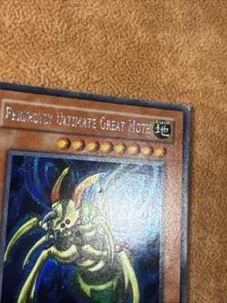 ??YUGIOH PERFECTLY ULTIMATE GREAT MOTH TSC-001 ORIGINAL PRISMATIC SECRET RARE LP - Image 4