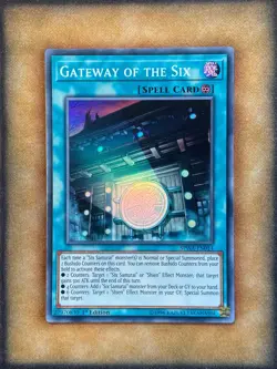 Yugioh Gateway of the Six SPWA-EN014 Super Rare 1st Ed NM - Image 1
