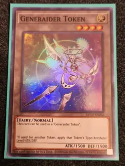Yugioh - Generaider Token OP13-EN026 Super Rare OTS 13 NM - Image 1