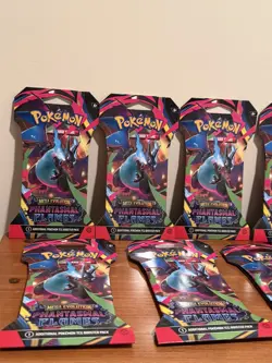Pokemon Phantasmal Flames Sleeved Booster Pack LOT OF 15 ME02 SEALED (165 Cards) - Image 3