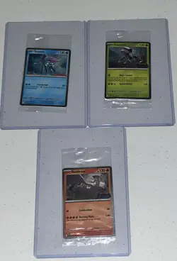 3 Sealed Pokemon Phantasmal Flames PROMO cards from GS BestBuy + Barnes Noble - Image 1