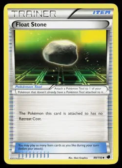 Float Stone 99/116 Uncommon Plasma Freeze Pokemon Card - Image 1