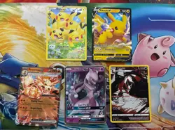 Pokemon Card Lot Full Art Alt Art Fire Entei Lugia Gyarados Pikachu Mewtwo - Image 4
