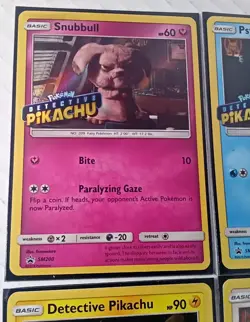Pokemon Detective Pikachu Lot Of Cards NM - Image 2