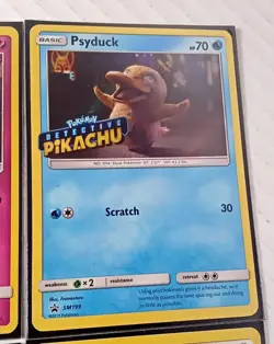 Pokemon Detective Pikachu Lot Of Cards NM - Image 3