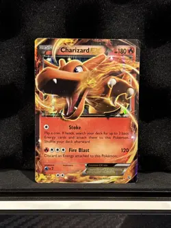 Charizard EX - 11/106 - Pokemon Flashfire XY Ultra Rare Card MP - Image 1