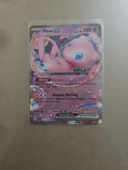Pokemon Mew EX TCG Scarlet & Violet Holo Double Rare Card 151/165 NM Condition - Image 1