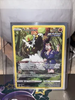 Passimian Silver Tempest Pokemon Card Trainer Gallery Full Art TG08/TG30 NM - Image 1