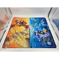 Digimon Card Game 2 Player Huge Playmat - Gabumon Agumon - RARE OFFICIAL - Image 1