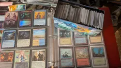 Binder of Magic The Gathering MTG Cards Collectible Card Game Mixed Bulk Lot - Image 1