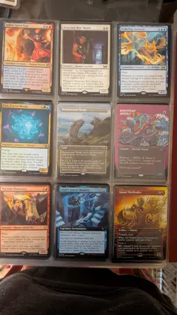 Binder of Magic The Gathering MTG Cards Collectible Card Game Mixed Bulk Lot - Image 2