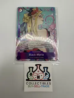 Black Maria (Illustration Box Vol.2) OP08-074 One Piece Promotion Cards Foil - Image 1