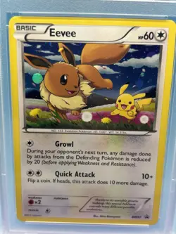 Pokemon Eevee BW97 Holo Promo Card Black White - PSA 7 - Image 1