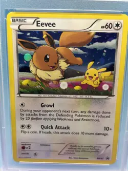 Pokemon Eevee BW97 Holo Promo Card Black White - PSA 7 - Image 3