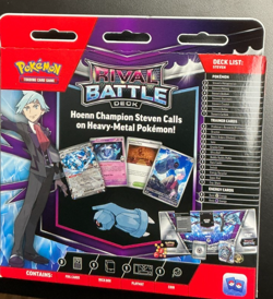 Pokemon Trading Card Game Steven Rival Battle Deck BRAND NEW SEALED - Image 2