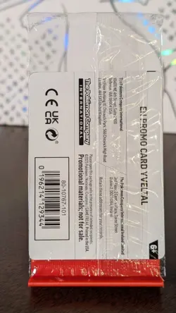 Pokemon TCG Yveltal 088/132 Holo Mega Evolution PROMO CARD Sealed GameStop - Image 2