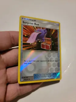 Unbroken Bonds #187/214 Surprise Box holo Rare Trainer Pokemon Card EUC - Image 1
